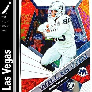 Las Vegas Raiders (Josh Jacobs) - FTBL [17_JJ2] Front